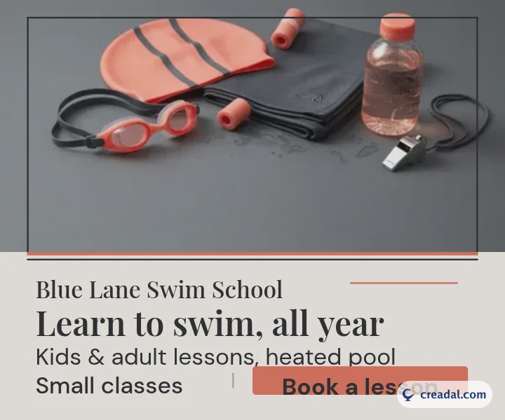 École de natation : publicité display 300x250