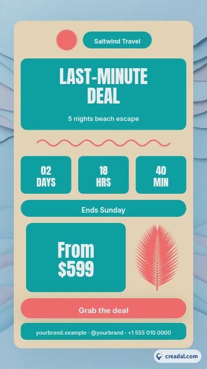 Last-Minute-Angebot: Instagram-Story