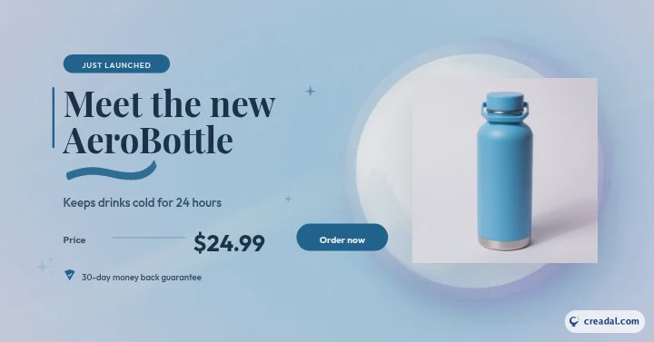 إعلان فيسبوك AeroBottle