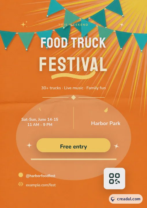 Festival de food trucks
