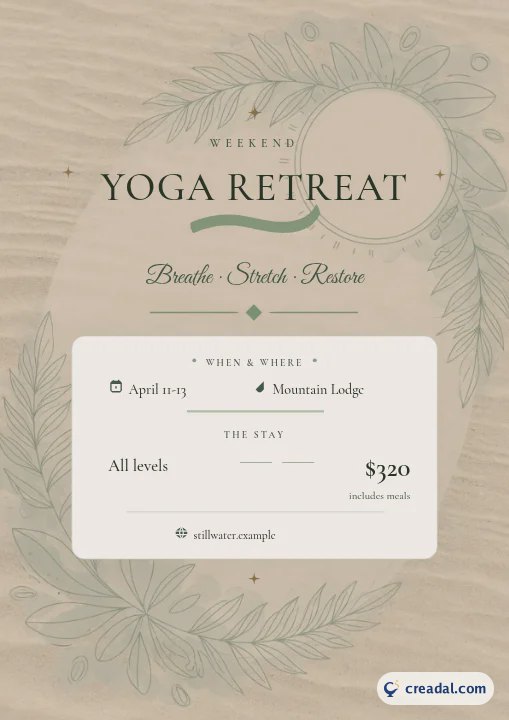 Retraite yoga du week-end