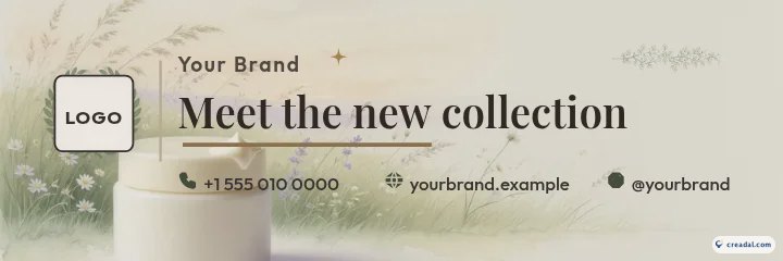 Cabeçalho de e-mail nova coleção