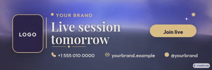 En-tête d'e-mail pour session en direct