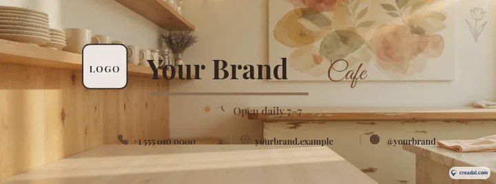 カフェのFacebookカバー