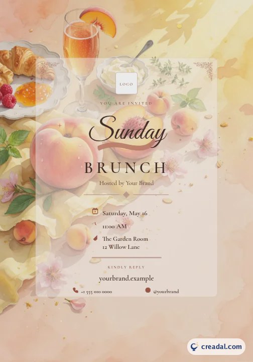 Invitation au brunch du dimanche