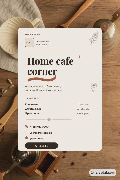 Coin café à la maison