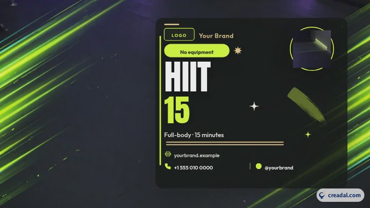 HIIT 15 यूट्यूब थंबनेल