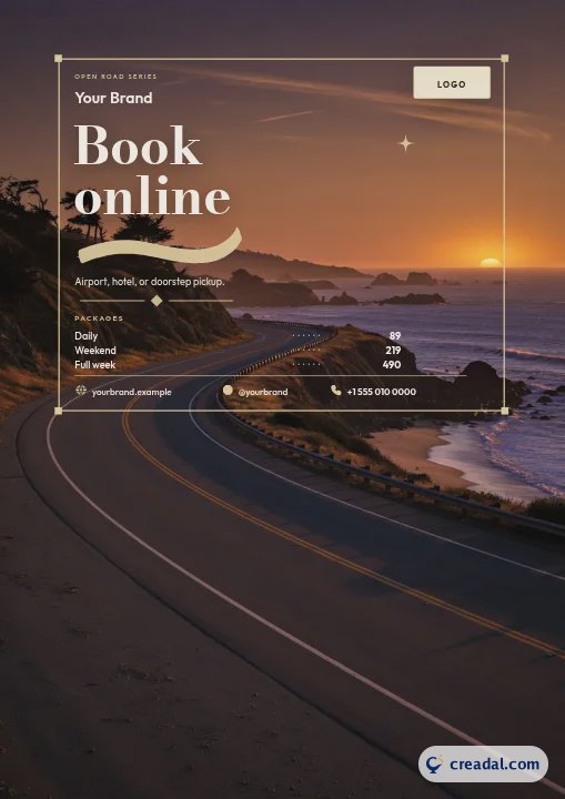 Coastal Car Rental Flyer
