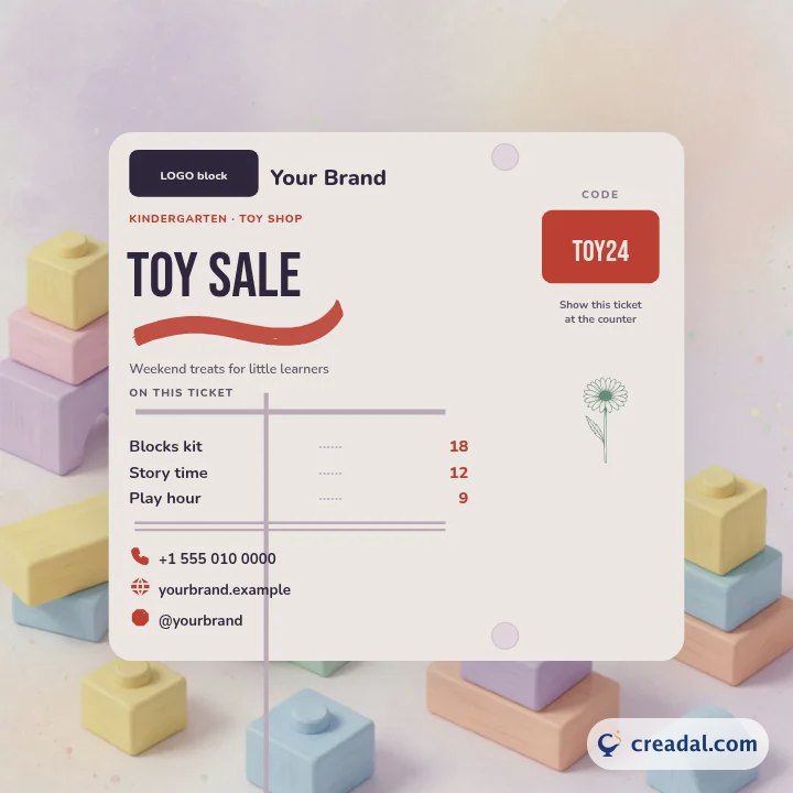 Toy Sale Coupon