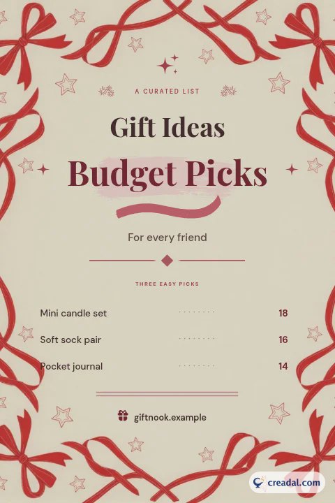 Gift Ideas Under $30
