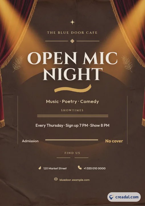 Soirée open mic
