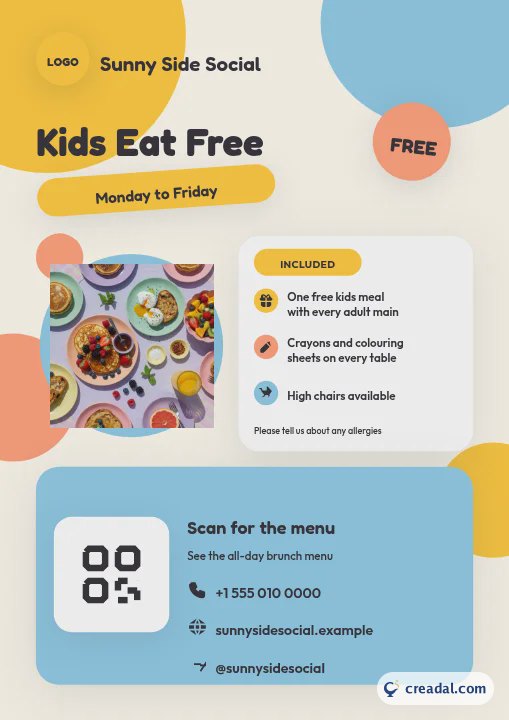 All-Day Brunch Set: Promo Flyer