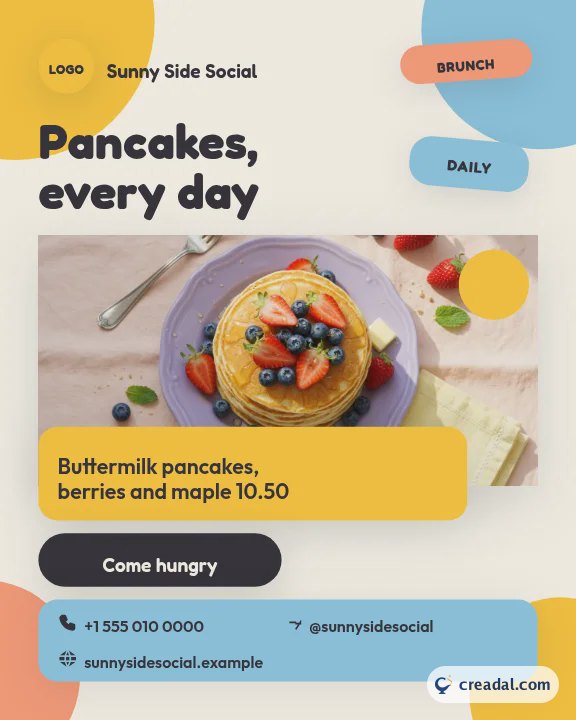All-Day Brunch Set: Instagram Post