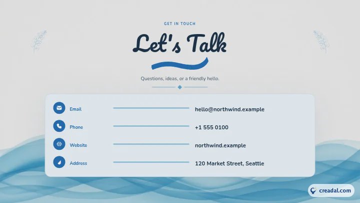 Let's Talk