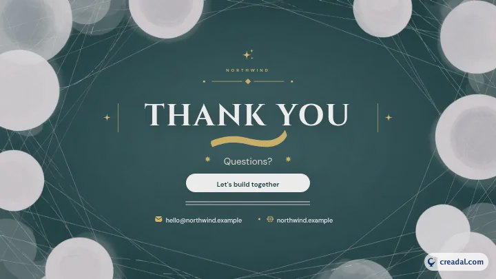 Thank You Closing Slide