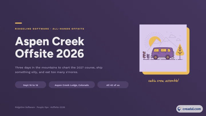 Aspen Creek टीम ऑफ़साइट