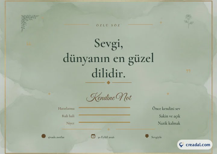 Love Quote Card