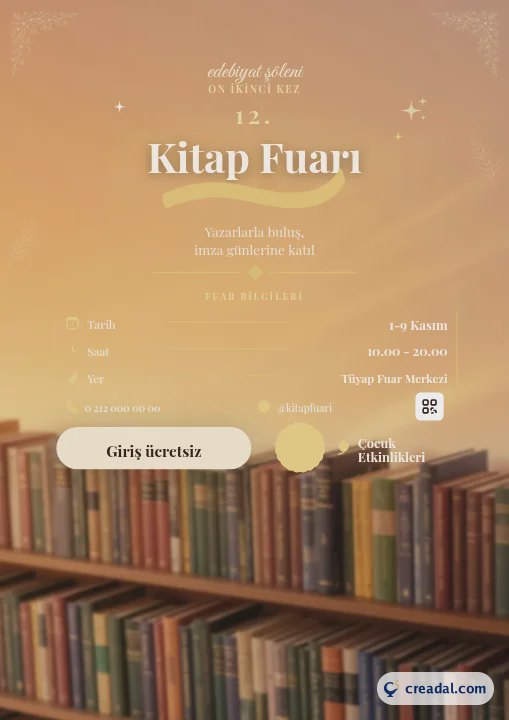 Cartaz de Feira do Livro