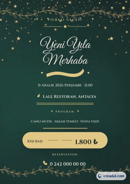 Cartaz de Réveillon