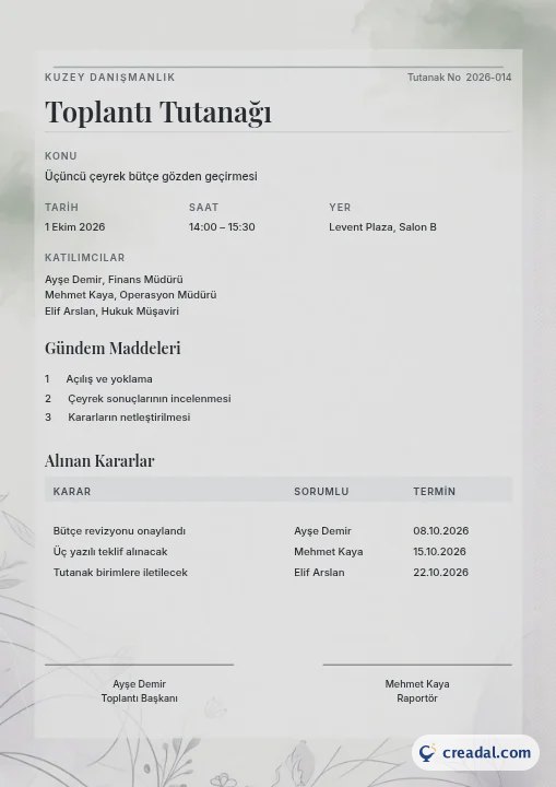 Sitzungsprotokoll