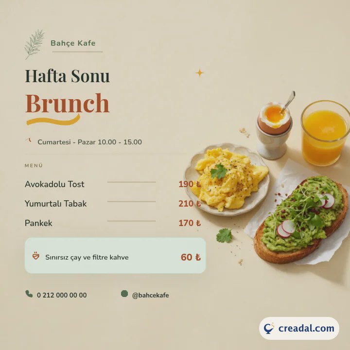 Wochenend-Brunch-Menü